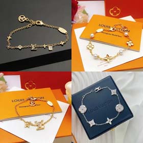 Louis Vuitton LV Light luxury high-end waterproof non-fading bracelet for women（19 styles)-2046  